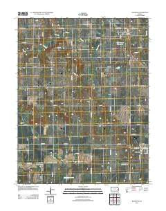Richmond Kansas Historical topographic map, 1:24000 scale, 7.5 X 7.5 Minute, Year 2012