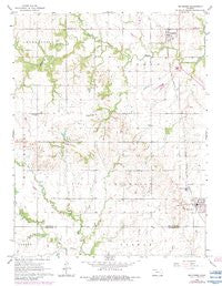 Richmond Kansas Historical topographic map, 1:24000 scale, 7.5 X 7.5 Minute, Year 1965