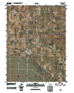 Riley Kansas Historical topographic map, 1:24000 scale, 7.5 X 7.5 Minute, Year 2009