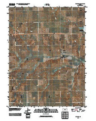 Robinson Kansas Historical topographic map, 1:24000 scale, 7.5 X 7.5 Minute, Year 2009