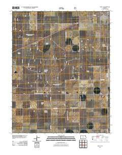 Rolla Kansas Historical topographic map, 1:24000 scale, 7.5 X 7.5 Minute, Year 2011