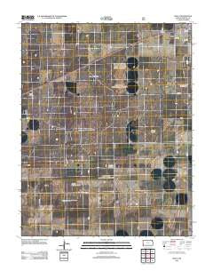 Rolla Kansas Historical topographic map, 1:24000 scale, 7.5 X 7.5 Minute, Year 2012