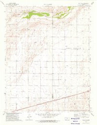 Rolla NE Kansas Historical topographic map, 1:24000 scale, 7.5 X 7.5 Minute, Year 1973