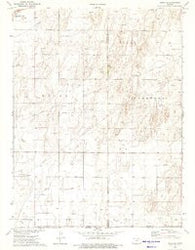 Rolla SE Kansas Historical topographic map, 1:24000 scale, 7.5 X 7.5 Minute, Year 1974