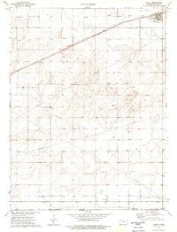 Rolla Kansas Historical topographic map, 1:24000 scale, 7.5 X 7.5 Minute, Year 1974