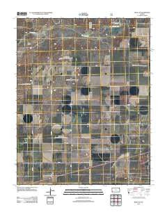 Rolla NE Kansas Historical topographic map, 1:24000 scale, 7.5 X 7.5 Minute, Year 2012