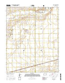 Rolla NE Kansas Current topographic map, 1:24000 scale, 7.5 X 7.5 Minute, Year 2015