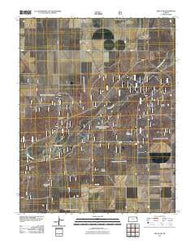 Rolla NW Kansas Historical topographic map, 1:24000 scale, 7.5 X 7.5 Minute, Year 2011