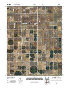 Rolla SE Kansas Historical topographic map, 1:24000 scale, 7.5 X 7.5 Minute, Year 2011