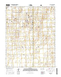 Rolla SE Kansas Current topographic map, 1:24000 scale, 7.5 X 7.5 Minute, Year 2015
