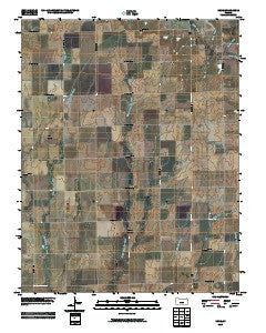 Rome Kansas Historical topographic map, 1:24000 scale, 7.5 X 7.5 Minute, Year 2010