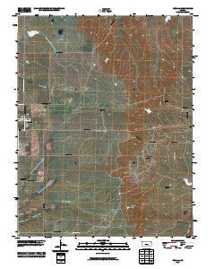 Rosalia Kansas Historical topographic map, 1:24000 scale, 7.5 X 7.5 Minute, Year 2010