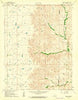 Rosalia NE Kansas Historical topographic map, 1:24000 scale, 7.5 X 7.5 Minute, Year 1961