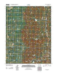 Rosalia NE Kansas Historical topographic map, 1:24000 scale, 7.5 X 7.5 Minute, Year 2012