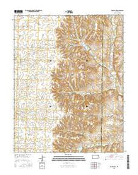 Rosalia NE Kansas Current topographic map, 1:24000 scale, 7.5 X 7.5 Minute, Year 2015