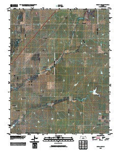 Rosalia NW Kansas Historical topographic map, 1:24000 scale, 7.5 X 7.5 Minute, Year 2009