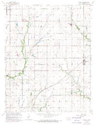 Rose Hill Kansas Historical topographic map, 1:24000 scale, 7.5 X 7.5 Minute, Year 1960