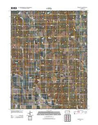 Rossville Kansas Historical topographic map, 1:24000 scale, 7.5 X 7.5 Minute, Year 2012