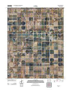 Rozel Kansas Historical topographic map, 1:24000 scale, 7.5 X 7.5 Minute, Year 2012