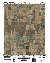 Rozel SW Kansas Historical topographic map, 1:24000 scale, 7.5 X 7.5 Minute, Year 2009