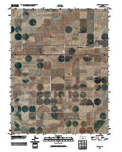 Ruleton Kansas Historical topographic map, 1:24000 scale, 7.5 X 7.5 Minute, Year 2009