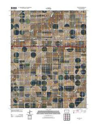 Ruleton Kansas Historical topographic map, 1:24000 scale, 7.5 X 7.5 Minute, Year 2012