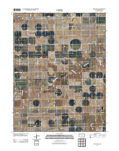 Ruleton NE Kansas Historical topographic map, 1:24000 scale, 7.5 X 7.5 Minute, Year 2012