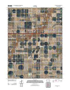 Ruleton SE Kansas Historical topographic map, 1:24000 scale, 7.5 X 7.5 Minute, Year 2012