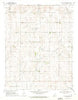 Rush Center SW Kansas Historical topographic map, 1:24000 scale, 7.5 X 7.5 Minute, Year 1970