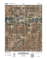 Rush Center Kansas Historical topographic map, 1:24000 scale, 7.5 X 7.5 Minute, Year 2012