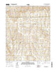 Rush Center SE Kansas Current topographic map, 1:24000 scale, 7.5 X 7.5 Minute, Year 2015