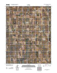 Rush Center SW Kansas Historical topographic map, 1:24000 scale, 7.5 X 7.5 Minute, Year 2012