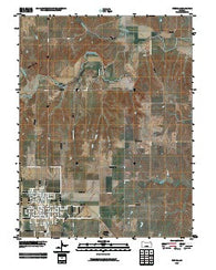 Russell Kansas Historical topographic map, 1:24000 scale, 7.5 X 7.5 Minute, Year 2009