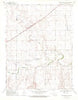 Russell Springs 2 NW Kansas Historical topographic map, 1:24000 scale, 7.5 X 7.5 Minute, Year 1969