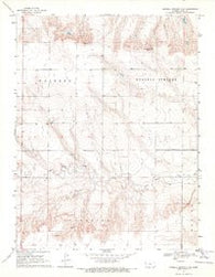 Russell Springs 2 SE Kansas Historical topographic map, 1:24000 scale, 7.5 X 7.5 Minute, Year 1969