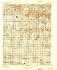 Russell Kansas Historical topographic map, 1:125000 scale, 30 X 30 Minute, Year 1896