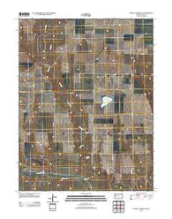 Russell Springs NE Kansas Historical topographic map, 1:24000 scale, 7.5 X 7.5 Minute, Year 2012