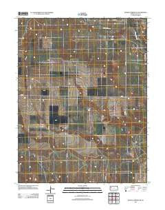 Russell Springs SE Kansas Historical topographic map, 1:24000 scale, 7.5 X 7.5 Minute, Year 2012