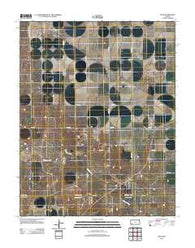 Ryus Kansas Historical topographic map, 1:24000 scale, 7.5 X 7.5 Minute, Year 2012