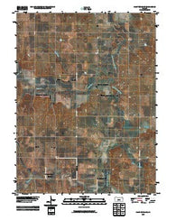 Saint Benedict Kansas Historical topographic map, 1:24000 scale, 7.5 X 7.5 Minute, Year 2009