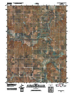 Saint Benedict Kansas Historical topographic map, 1:24000 scale, 7.5 X 7.5 Minute, Year 2009
