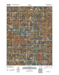 Saint Benedict Kansas Historical topographic map, 1:24000 scale, 7.5 X 7.5 Minute, Year 2012