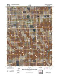 Saint Francis SW Kansas Historical topographic map, 1:24000 scale, 7.5 X 7.5 Minute, Year 2012