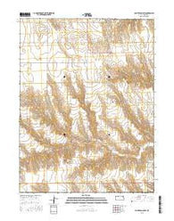 Saint Francis SW Kansas Current topographic map, 1:24000 scale, 7.5 X 7.5 Minute, Year 2015
