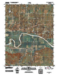 Saint George Kansas Historical topographic map, 1:24000 scale, 7.5 X 7.5 Minute, Year 2009