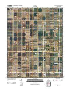Saint John SW Kansas Historical topographic map, 1:24000 scale, 7.5 X 7.5 Minute, Year 2012