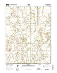 Saint John SW Kansas Current topographic map, 1:24000 scale, 7.5 X 7.5 Minute, Year 2015