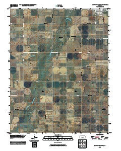 Saint John South Kansas Historical topographic map, 1:24000 scale, 7.5 X 7.5 Minute, Year 2009