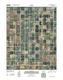 Saint John South Kansas Historical topographic map, 1:24000 scale, 7.5 X 7.5 Minute, Year 2012