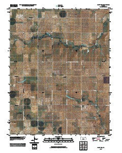 Saint Leo Kansas Historical topographic map, 1:24000 scale, 7.5 X 7.5 Minute, Year 2009